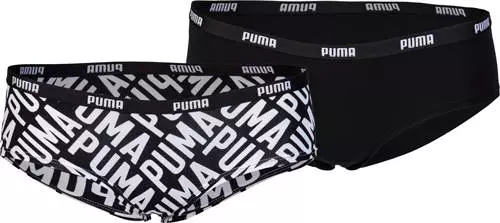 Fekete-fehér női sport bugyi Puma Hipster Puma Hipster